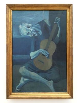 Artwork Title: The Old Guitarist