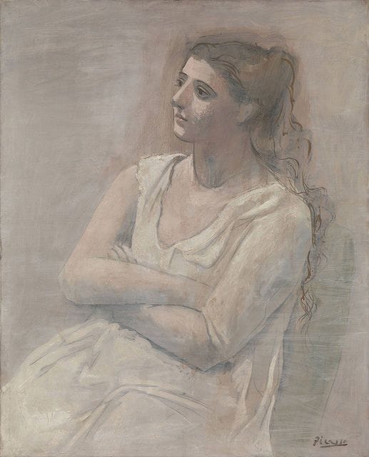 Artwork Title: Woman In White