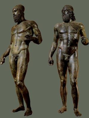 Artwork Title: Riace Warriors, 460–450 BC