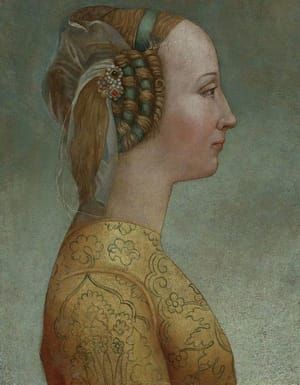 Artwork Title: Profile Portrait of a Lady