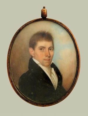 Artwork Title: Portrait Miniature of a Young Gentleman