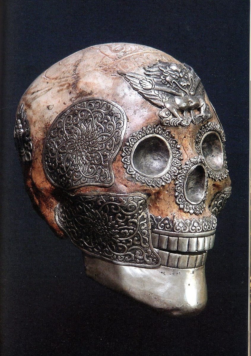 Artwork Title: Tibetan Ritual Skull
