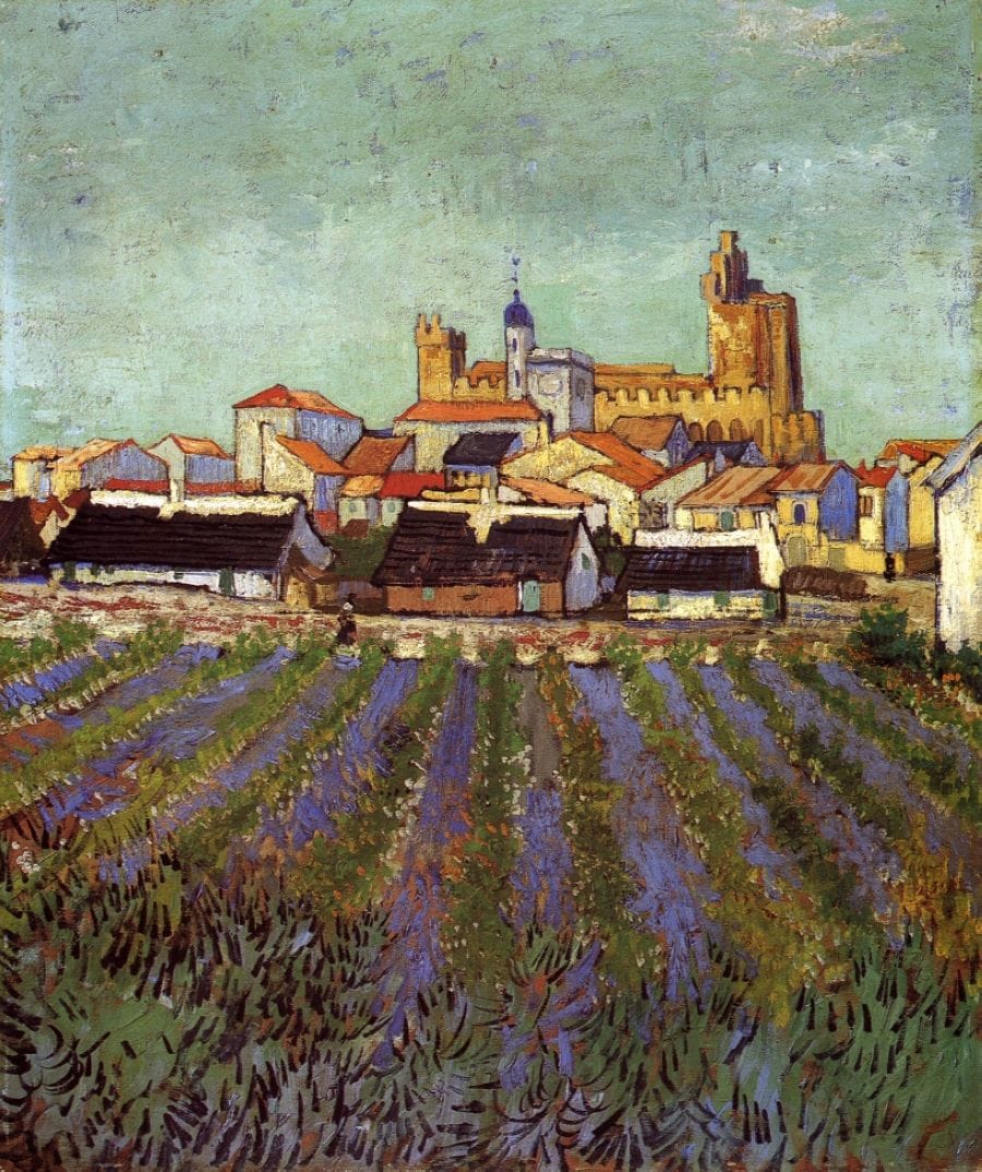 Artwork Title: View of Saintes-Maries