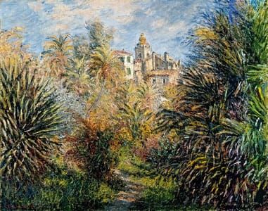 Artwork Title: The Moreno Garden at Bordighera