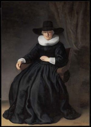 Artwork Title: Maria Bockenolle (Wife of Johannes Elison)