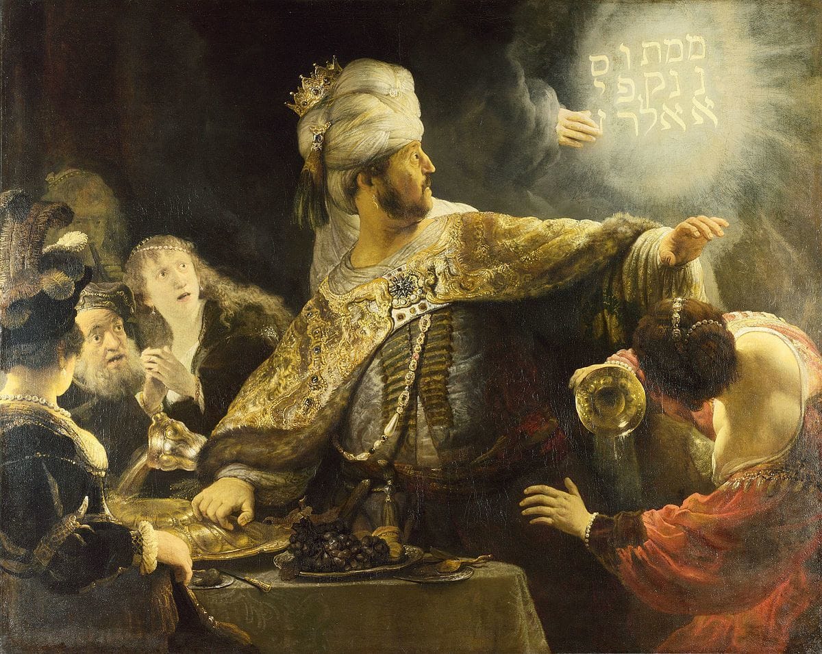 Artwork Title: Belshazzar's Feast