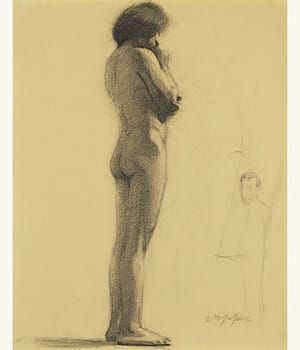 Artwork Title: Standing Nude