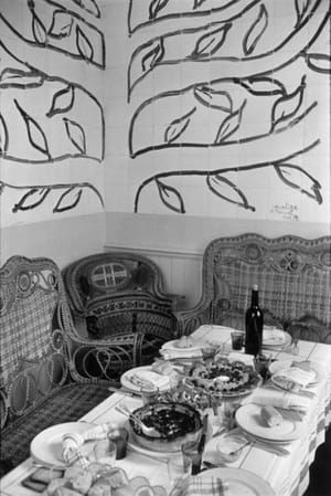 Artwork Title: Work by Matisse on the Walls of a Friend’s Villa, Saint-Jean-Cap-Ferrat, Alpes-Maritimes, France