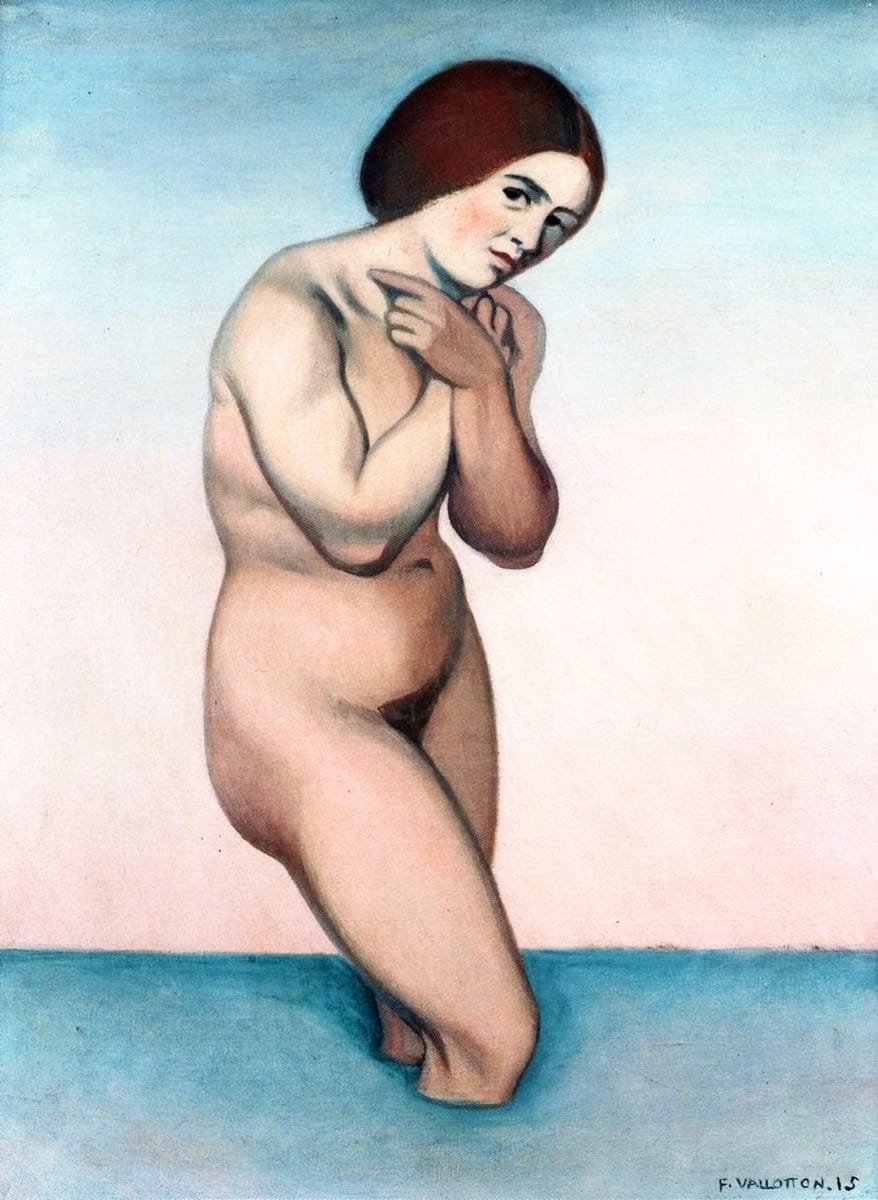 Artwork Title: Bather Crossing Her Arms over Her Chest