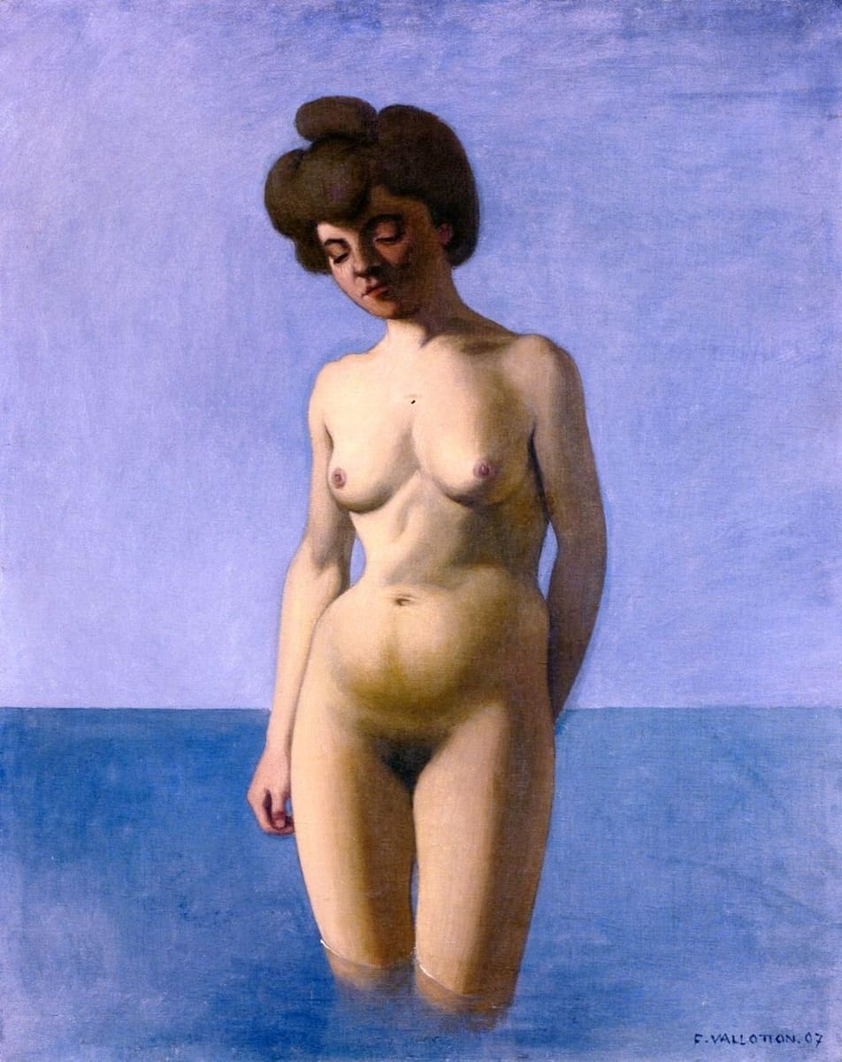 Artwork Title: Bather in Frontal View