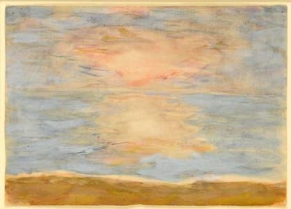 Artwork Title: Study of Sea and Sky