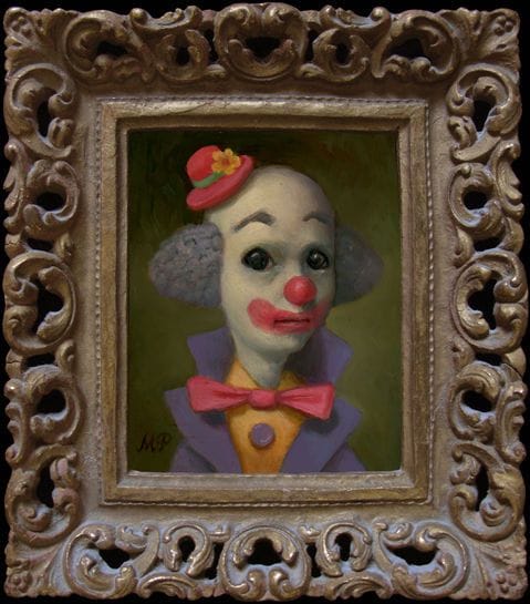 Artwork Title: Purple Clown