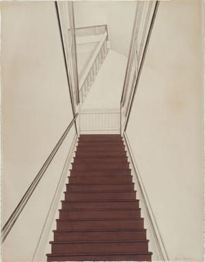 Artwork Title: Stairway to the Studio