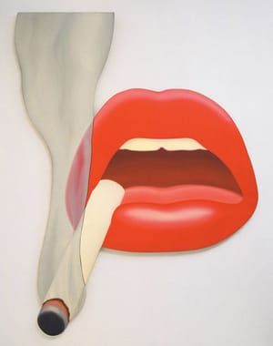 Artwork Title: Smoker, 1 (mouth, 12)