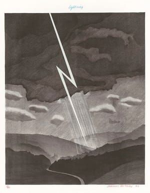 Artwork Title: Lightning (From The Weather Series)
