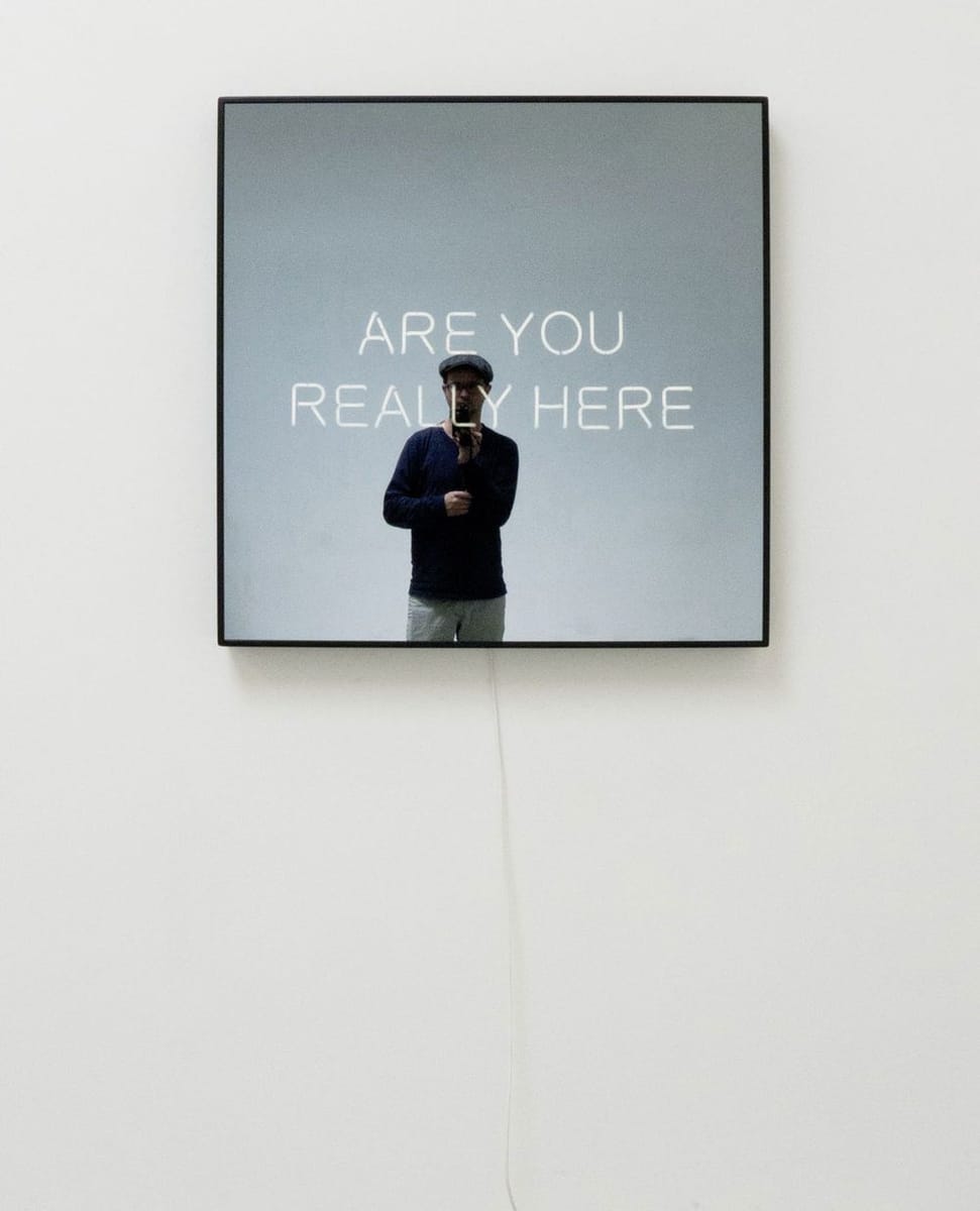 Artwork Title: Are You Really Here