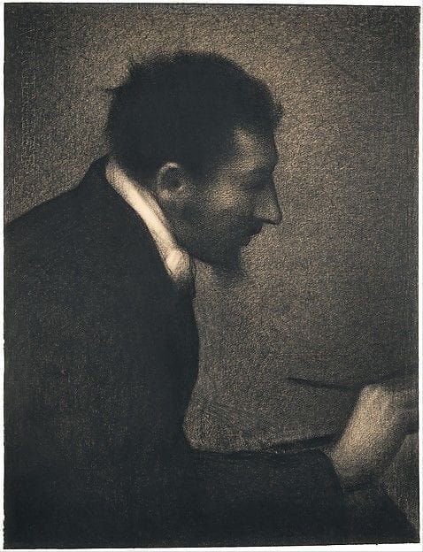 Artwork Title: Portrait of Edmond François Aman-Jean