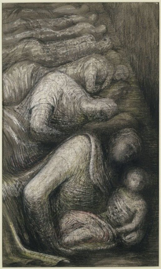 Artwork Title: Row Of Sleepers