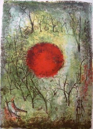 Artwork Title: Le Soleil Rouge