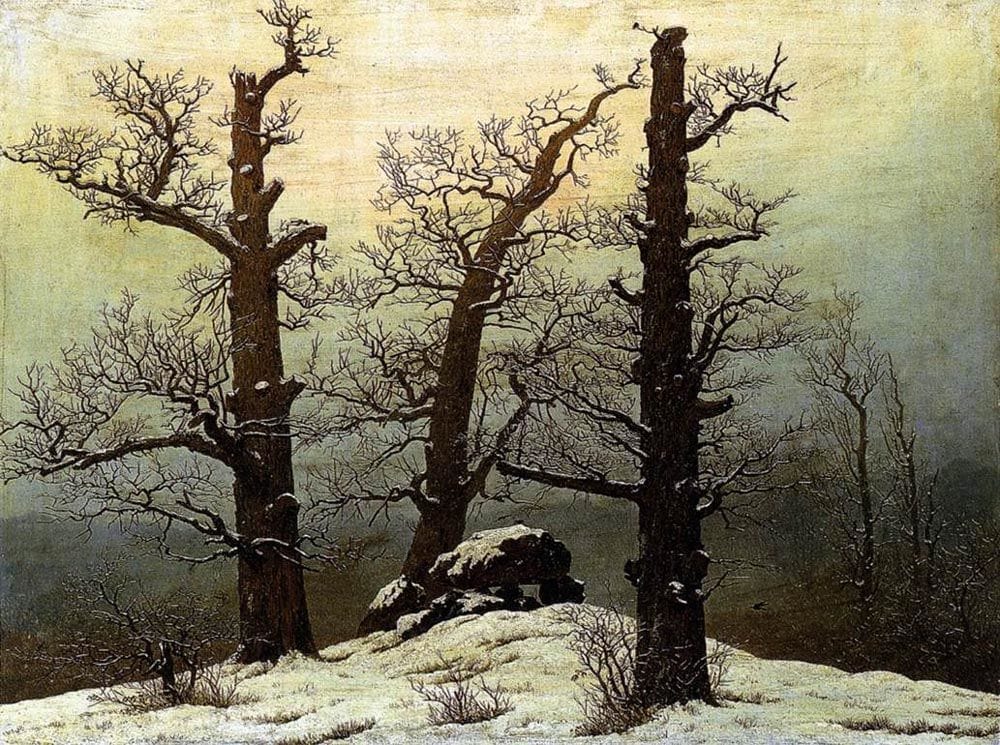 Artwork Title: Dolmen In The Snow