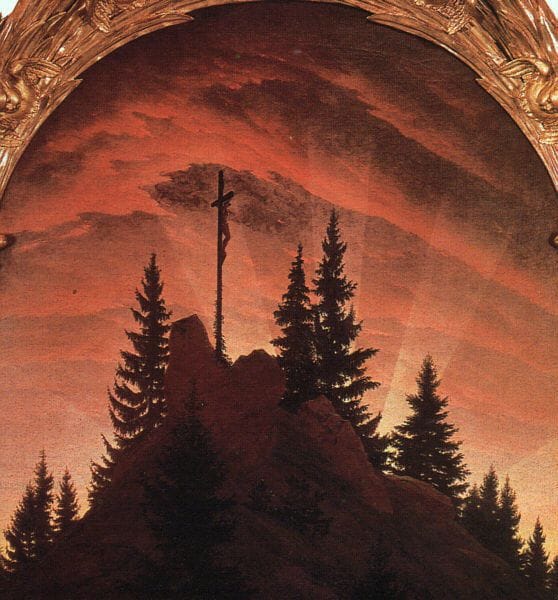 Artwork Title: The Cross In The Mountains
