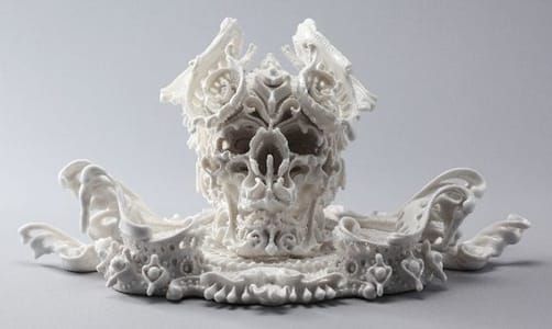 Artwork Title: Porcelain Skulls