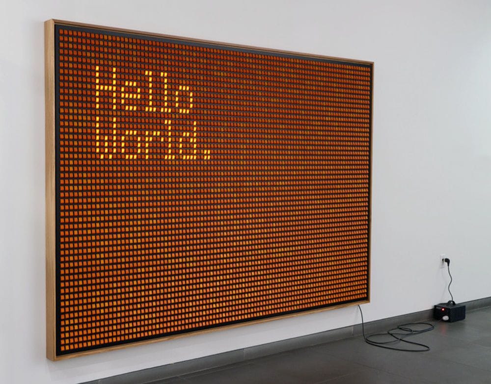 Artwork Title: Hello World