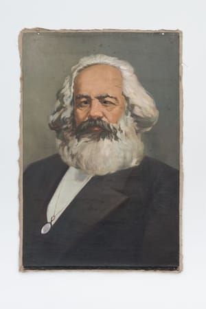 Artwork Title: Karl Marx with cross-eyes