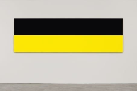 Artwork Title: Yellow Relief over Black