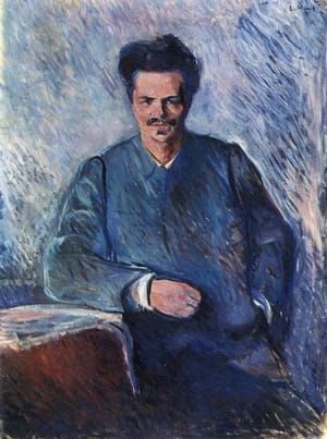 Artwork Title: Portrait of August Strindberg