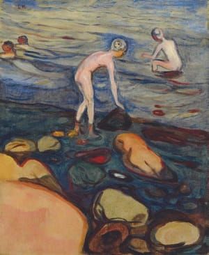 Artwork Title: Bathing (Badende), 1897