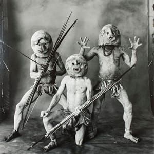 Artwork Title: Three Asaro Mud Men