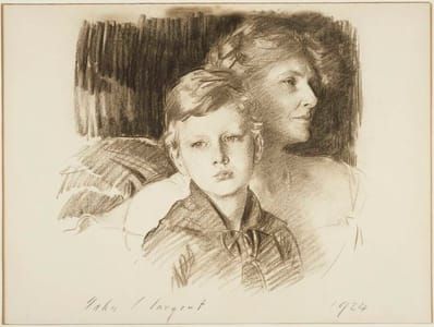 Artwork Title: Charlotte Nichols Greene and her Son Stephen