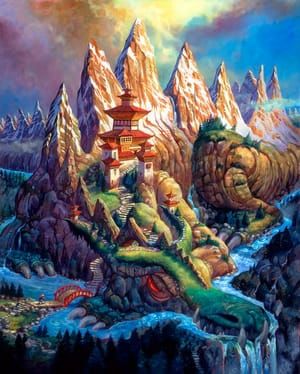 Artwork Title: Dragon Mountain