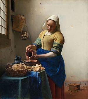 Artwork Title: Het melkmeisje (The Milk Maid)