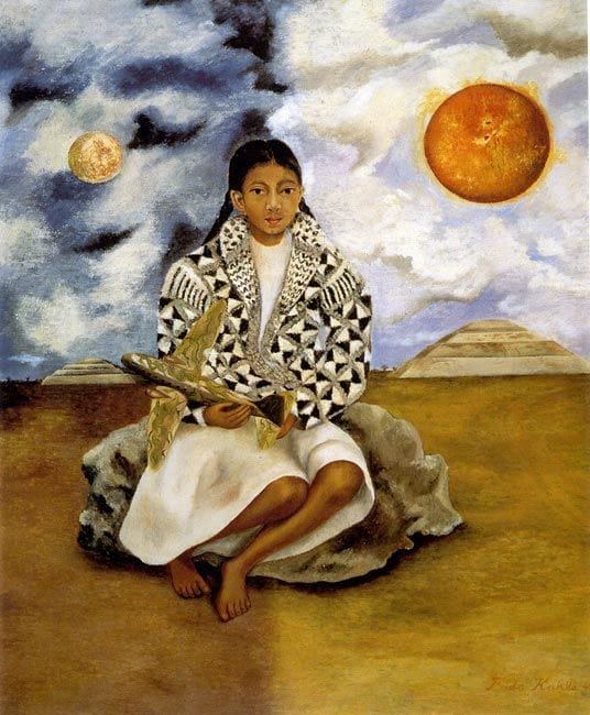 Artwork Title: Portrait of Lucha Maria Girl From Tehuacan