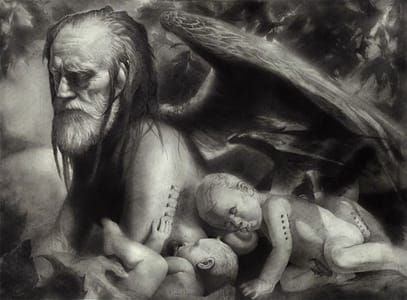 Artwork Title: Death Feeding His Children
