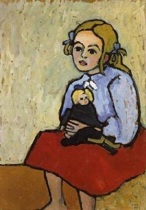 Artwork Title: Girl with doll