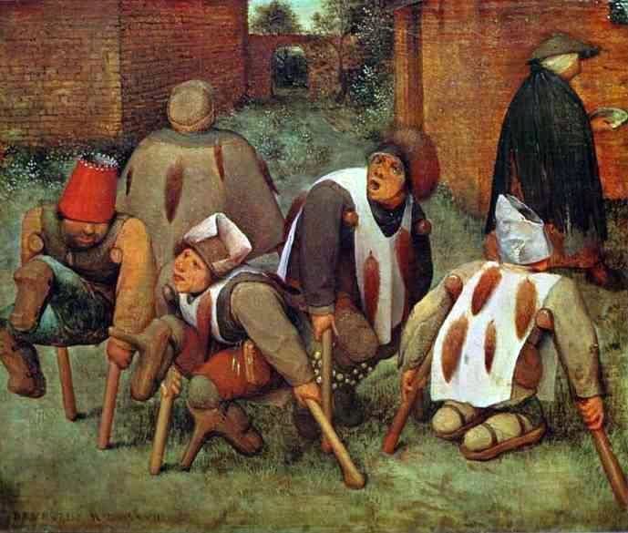Artwork Title: The Beggars (The Cripples)