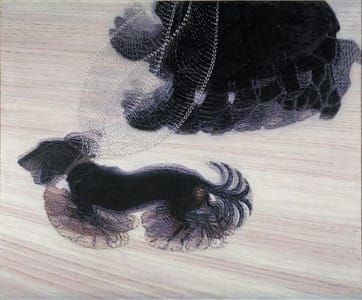 Artwork Title: Dynamism of a Dog on a Leash
