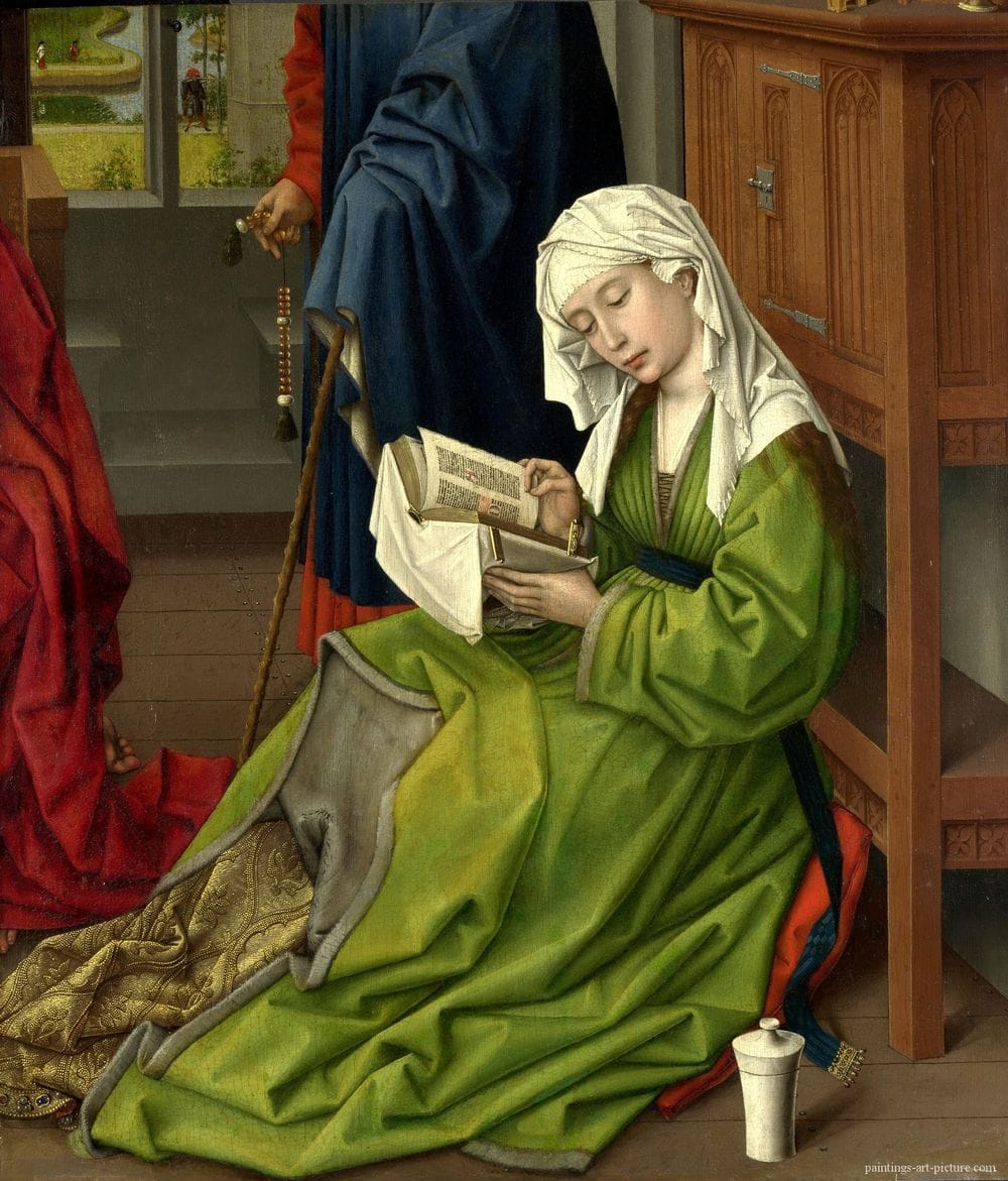 Artwork Title: The Magdalene reading
