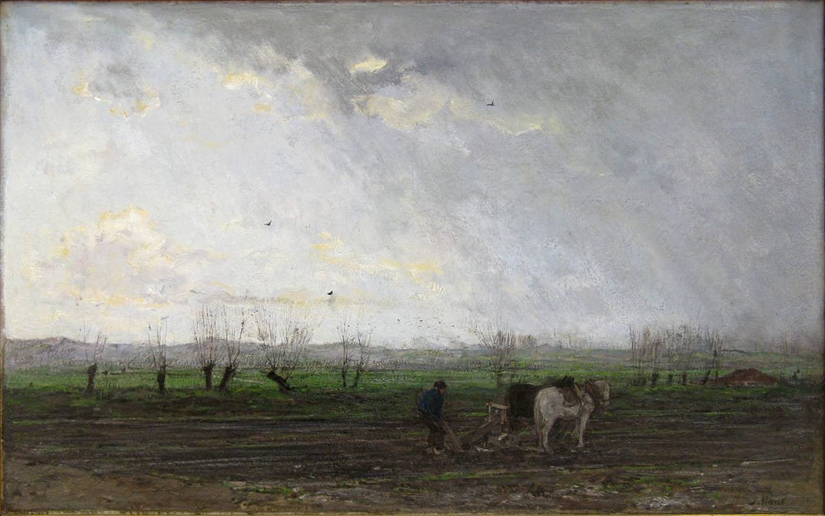 Artwork Title: Ploughing the Fields
