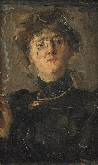 Artwork Title: Portrait of the Artist Thérèse van Duyll-Schwartze