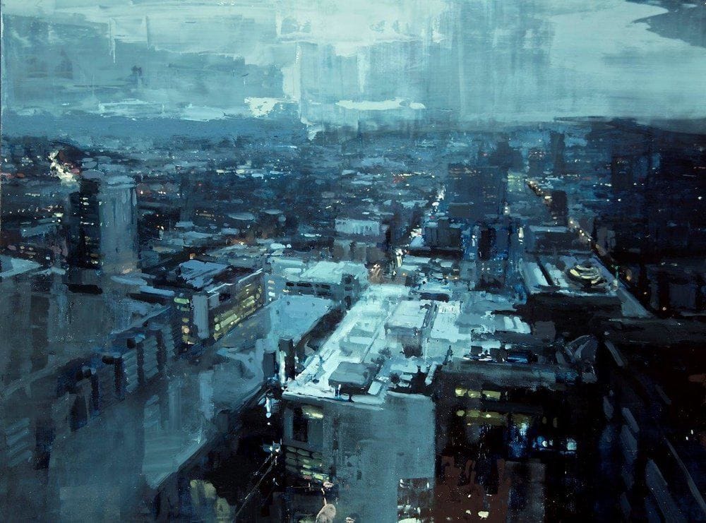 Artwork Title: Within the Storm above the City