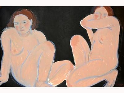 Artwork Title: Two Nude Women