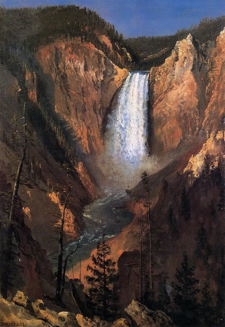 Artwork Title: Lower Yellowstone Falls