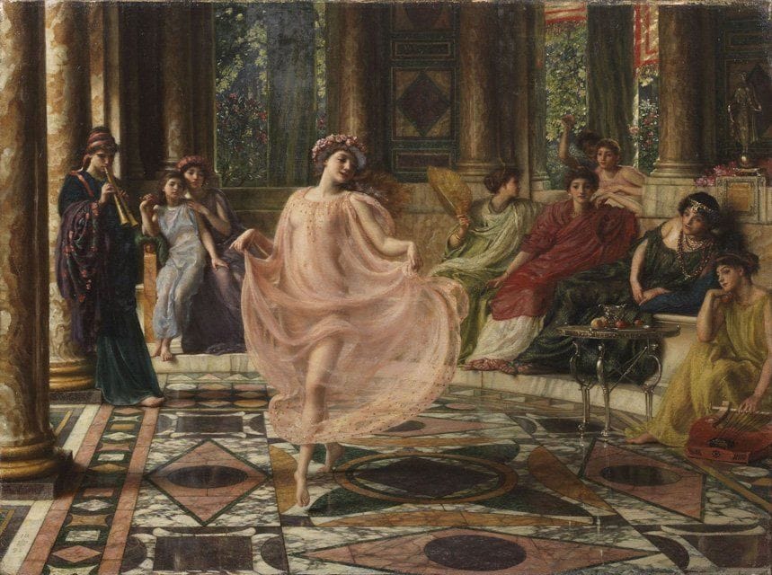 Artwork Title: The Ionian Dance Motus Doceri Gaudet Ionicos, Matura Virgo, Et Fingitur Artibus