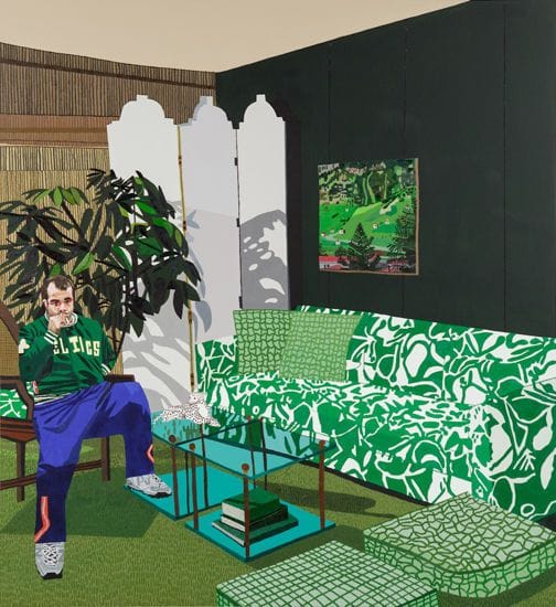 Artwork Title: Green Room