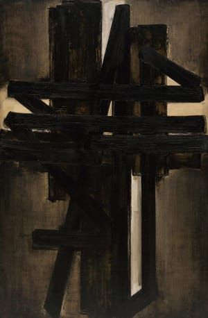 Artwork Title: Painting, 195 x 130 cm, May 1953