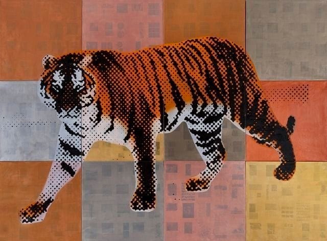 Artwork Title: Baroque - Tiger